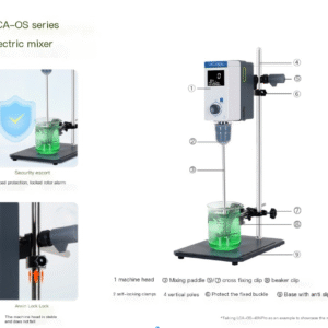 Digital display electric mixer laboratory constant speed small high viscosity mixing top mounted industrial machinery mixer - Image 9