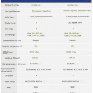 Digital display electric mixer laboratory constant speed small high viscosity mixing top mounted industrial machinery mixer - Image 18
