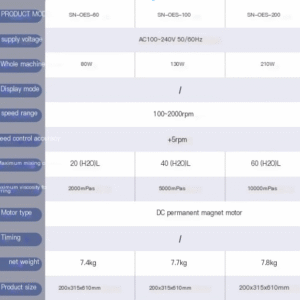 Precision digital electric mixer, timed constant speed laboratory small multi link cantilever mixer - Image 9