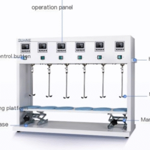 Multi link electric mixer digital display laboratory electric mixer synchronous asynchronous mixer