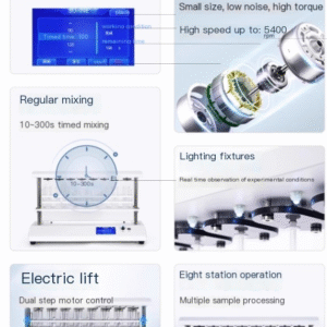 Soil cation exchange capacity specialized mixer laboratory multi digital electric mixer - Image 5