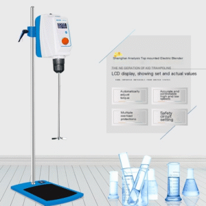 Top mounted electric mixer laboratory small digital high-speed disperser cantilever mixer - Image 7