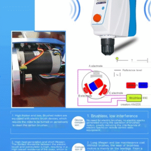 Top mounted electric mixer laboratory small digital high-speed disperser cantilever mixer - Image 8