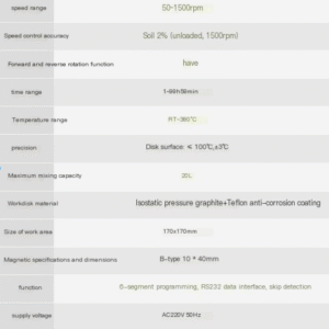 Magnetic Stirrer MSA Series Laboratory Large Capacity Constant Temperature Digital Display Heating Electric Stirrer - Image 11