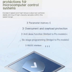 Electric mixer OS series laboratory digital display small industrial overhead mixer disperser - Image 3