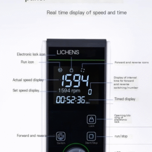 Electric mixer OS series laboratory digital display small industrial overhead mixer disperser - Image 8