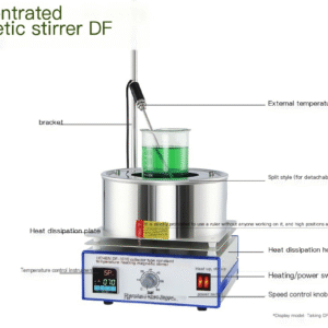 Concentrated heating magnetic stirrer laboratory water bath, digital display constant temperature dimethyl silicone oil bath - Image 7