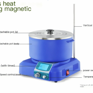 Concentrated heating magnetic stirrer laboratory water bath, digital display constant temperature dimethyl silicone oil bath - Image 9