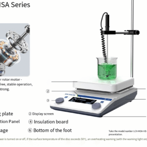 Digital display heating magnetic stirrer laboratory large capacity constant temperature electromagnetic small mini magnetic stirrer - Image 7