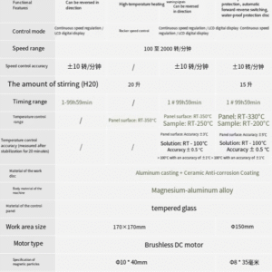 Digital display heating magnetic stirrer laboratory large capacity constant temperature electromagnetic small mini magnetic stirrer - Image 8