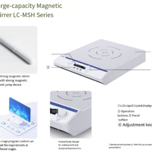 Digital display heating magnetic stirrer laboratory large capacity constant temperature electromagnetic small mini magnetic stirrer - Image 9
