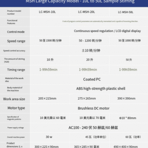 Digital display heating magnetic stirrer laboratory large capacity constant temperature electromagnetic small mini magnetic stirrer - Image 10