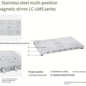 Digital display heating magnetic stirrer laboratory large capacity constant temperature electromagnetic small mini magnetic stirrer - Image 13