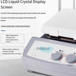 Magnetic Stirrer Digital Display Heating Timing Laboratory Large Capacity Multi link Temperature Control Electric Stirrer - Image 3