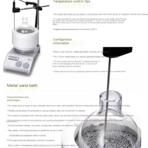 Magnetic Stirrer Digital Display Heating Timing Laboratory Large Capacity Multi link Temperature Control Electric Stirrer - Image 12