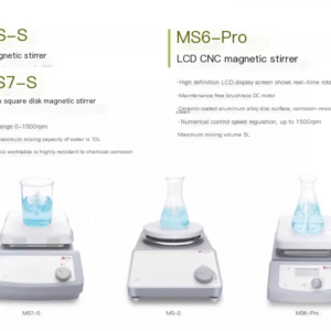 Magnetic Stirrer Digital Display Heating Timing Laboratory Large Capacity Multi link Temperature Control Electric Stirrer - Image 14