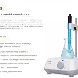 Magnetic Stirrer Digital Display Heating Timing Laboratory Large Capacity Multi link Temperature Control Electric Stirrer - Image 18