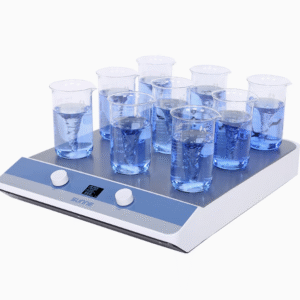 Multi link magnetic stirrer laboratory timed digital display 4-6 multi station electromagnetic magnetic stirrer