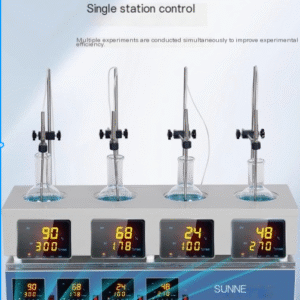 Digital display electric heating set laboratory constant temperature intelligent temperature control magnetic stirrer large capacity temperature control heating set - Image 3