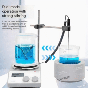 Heating sleeve magnetic stirrer H280 laboratory digital constant temperature 410 multi-channel small stirrer - Image 3