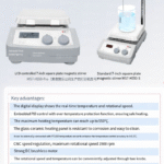Heating sleeve magnetic stirrer H280 laboratory digital constant temperature 410 multi-channel small stirrer - Image 9