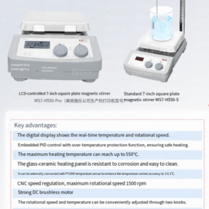 Heating sleeve magnetic stirrer H280 laboratory digital constant temperature 410 multi-channel small stirrer - Image 9
