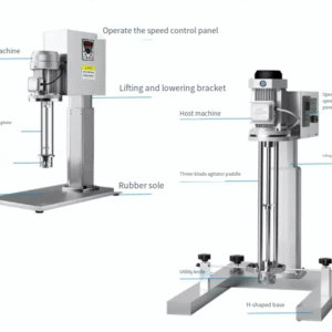 Electric lifting emulsifier laboratory industrial digital display large capacity mixing, stirring, dispersing and homogenizing machine - Image 4
