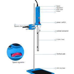 Electric lifting emulsifier laboratory industrial digital display large capacity mixing, stirring, dispersing and homogenizing machine - Image 13