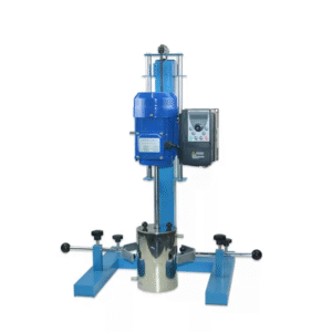 Lift platform pilot disperser laboratory industrial large capacity square tube grinding, stirring and homogenization machine