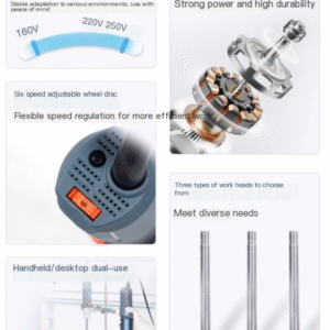 Handheld homogenizer, laboratory small desktop stainless steel high-speed homogenizer, dispersing emulsifier - Image 7