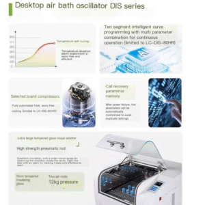 Water bath oscillator SHA-B laboratory speed control digital display constant temperature rotary reciprocating gas bath oscillator shaker - Image 2