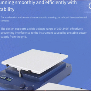 Digital circular linear rocker 3D shaker laboratory oscillator with 500rpm speed regulation and timing oscillator - Image 3