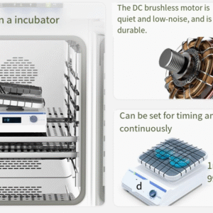 Desktop shaker laboratory digital display timing and speed regulation oscillator, circular linear rocker three-dimensional oscillator - Image 5