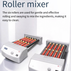 Mixing instrument laboratory digital display small rocker vortex oscillator disc roller oscillating mixer - Image 16