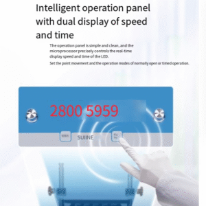 Multi tube vortex mixer, multi sample processing, vortex digital mixing instrument, laboratory oscillation instrument - Image 3