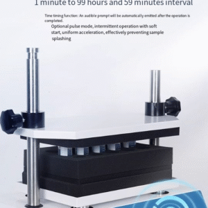 Multi tube vortex mixer, multi sample processing, vortex digital mixing instrument, laboratory oscillation instrument
