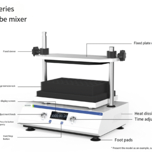 Point moving mixer, small vortex multi module multi tube mixer, centrifugal oscillator, laboratory shaker - Image 6