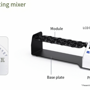 Point moving mixer, small vortex multi module multi tube mixer, centrifugal oscillator, laboratory shaker - Image 10