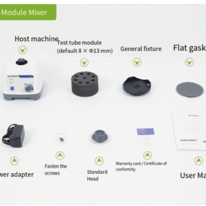 Point moving mixer, small vortex multi module multi tube mixer, centrifugal oscillator, laboratory shaker - Image 12