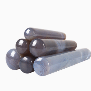 Natural agate mortar rod 4cm 60mm 80mm 100mm mortar matching grinding pestle, medicine mortar pestle