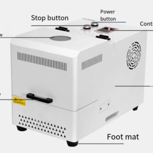 Vertical planetary ball mill laboratory oil seal silent nano scale soil grinder - Image 4