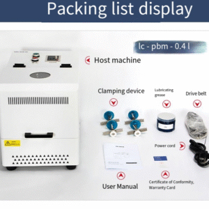 Vertical planetary ball mill laboratory oil seal silent nano scale soil grinder - Image 10