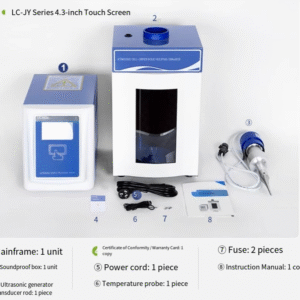 Ultrasonic cell disruptor laboratory large touch screen digital display intelligent emulsification separation cell crusher - Image 11