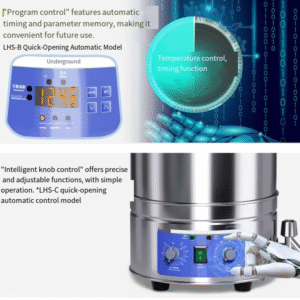 Portable stainless steel steam high-pressure sterilization pot, small disinfection pot, 50L vertical sterilizer - Image 5