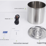 Portable stainless steel steam high-pressure sterilization pot, small disinfection pot, 50L vertical sterilizer - Image 13