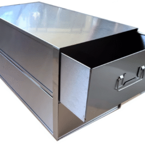 Laboratory ultra-low temperature refrigerator rack 304 stainless steel liquid nitrogen freezer box storage drawer style portable freezer rack