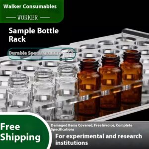 Organic glass sample bottle rack, injection bottle rack
