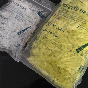 Experimental white shark gun head disposable pipette tip