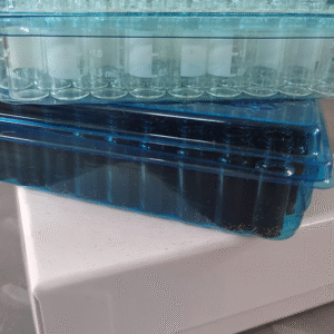 Injection bottle glass chromatography liquid phase transparent brown - Image 3