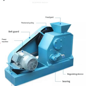 Jaw crusher with negative suspension 10060, adjustable particle size for ore sampling, coarse crushing and crushing machine - Image 3